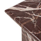 Arum End Table - Merlot Marble