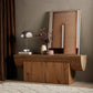 Elbert Console Table - Rustic Oak Veneer