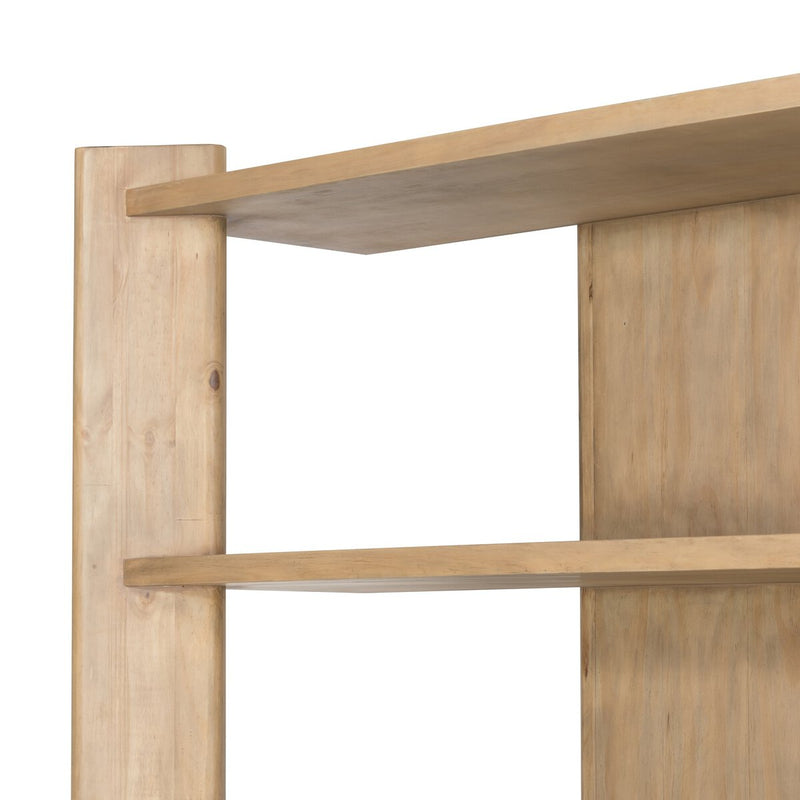 Edmund Bookcase - Smoked Pine