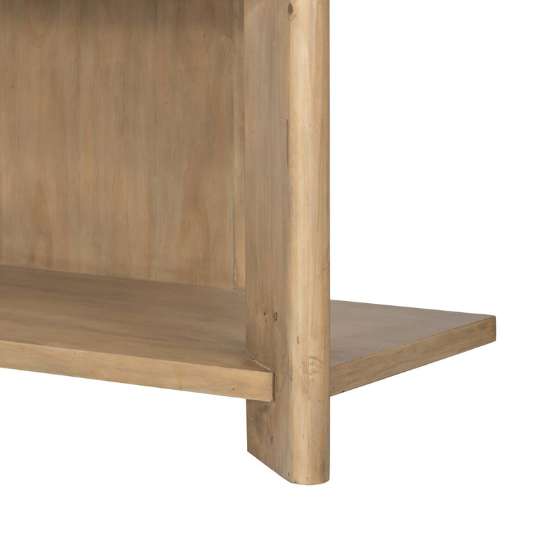 Edmund Bookcase - Smoked Pine