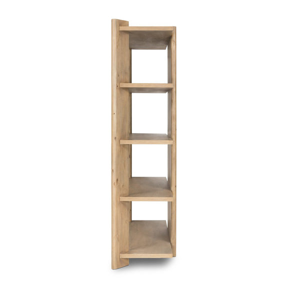 Edmund Bookcase - Smoked Pine