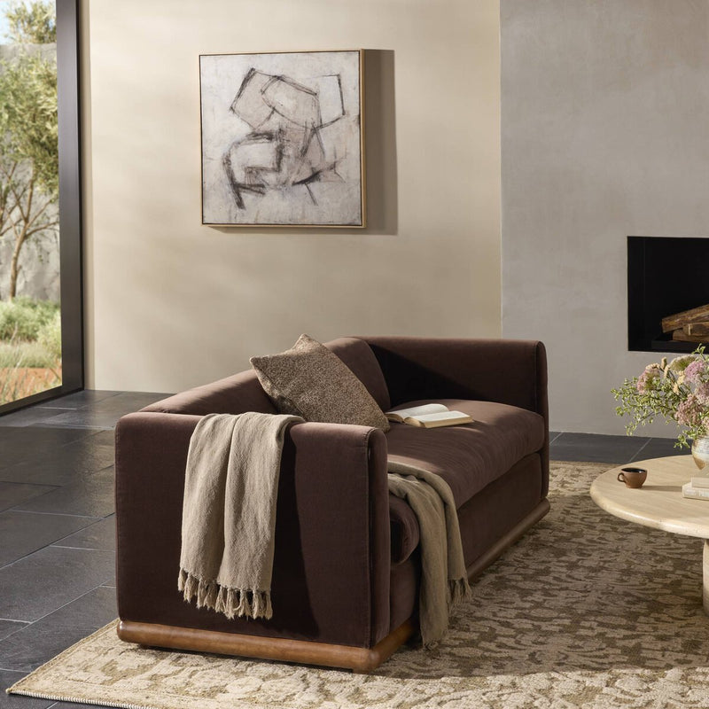 Elizabeth Sofa - Surrey Cocoa