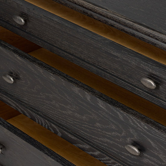 Toulouse Chest - Distressed Black