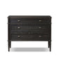 Toulouse Chest - Distressed Black
