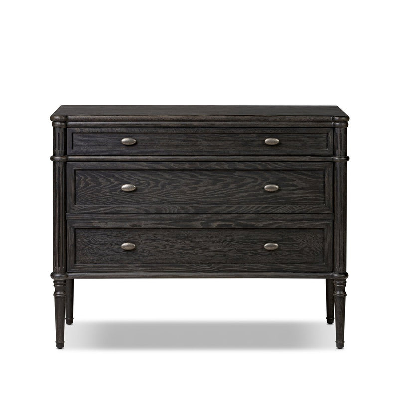 Toulouse Chest - Distressed Black