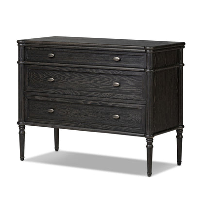 Toulouse Chest - Distressed Black