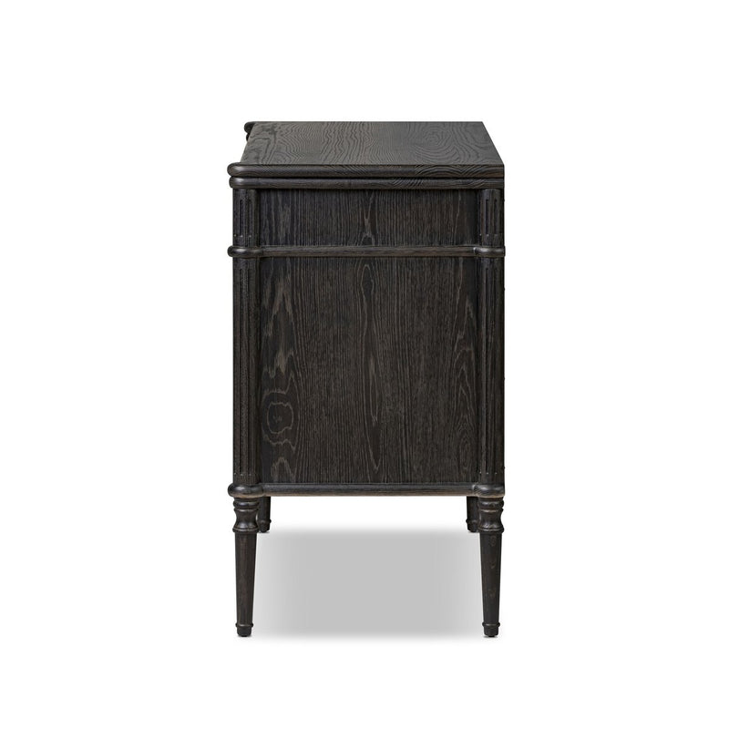 Toulouse Chest - Distressed Black