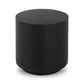 Humphrey Round End Table - Coal On Oak