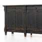 Marjorie Sideboard - Distressed Black