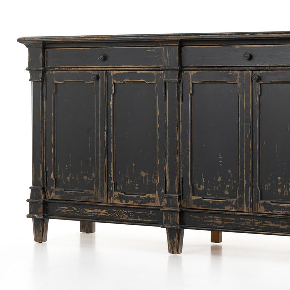 Marjorie Sideboard - Distressed Black