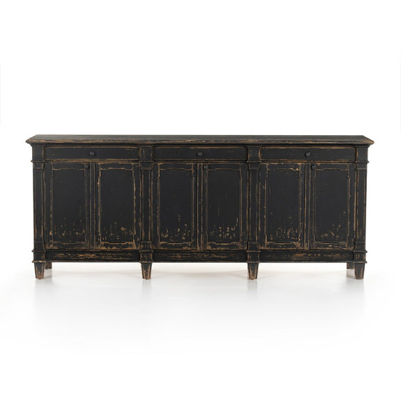Marjorie Sideboard - Distressed Black