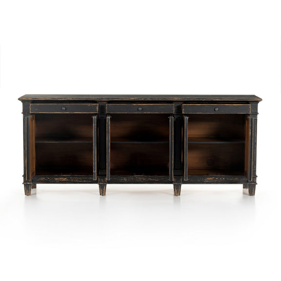 Marjorie Sideboard - Distressed Black