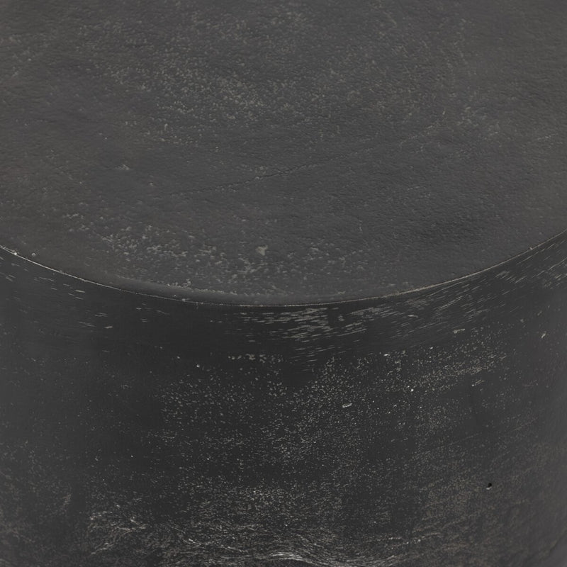 Basil Outdoor Drink Table - Aged Grey