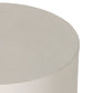 Basil Outdoor Drink Table - Matte White