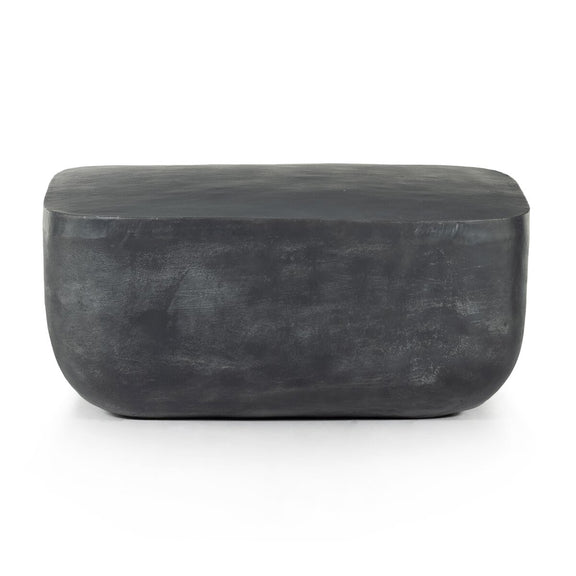Basil Square Outdoor Coffee Table - Aged Grey