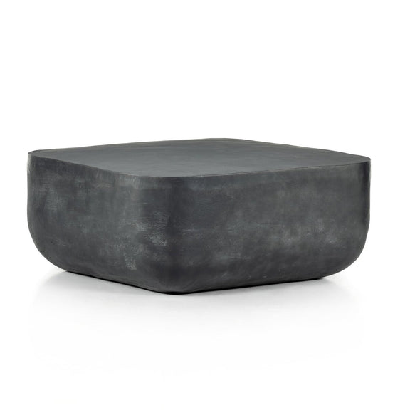 Basil Square Outdoor Coffee Table - Aged Grey