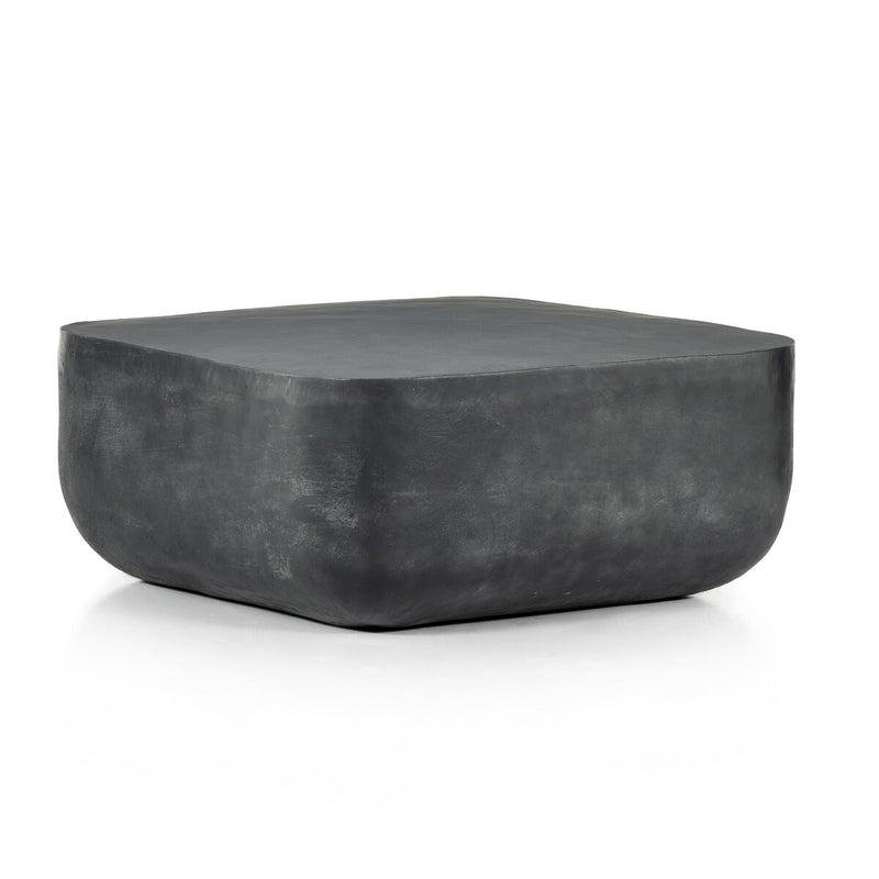 Basil Square Outdoor Coffee Table - Aged Grey