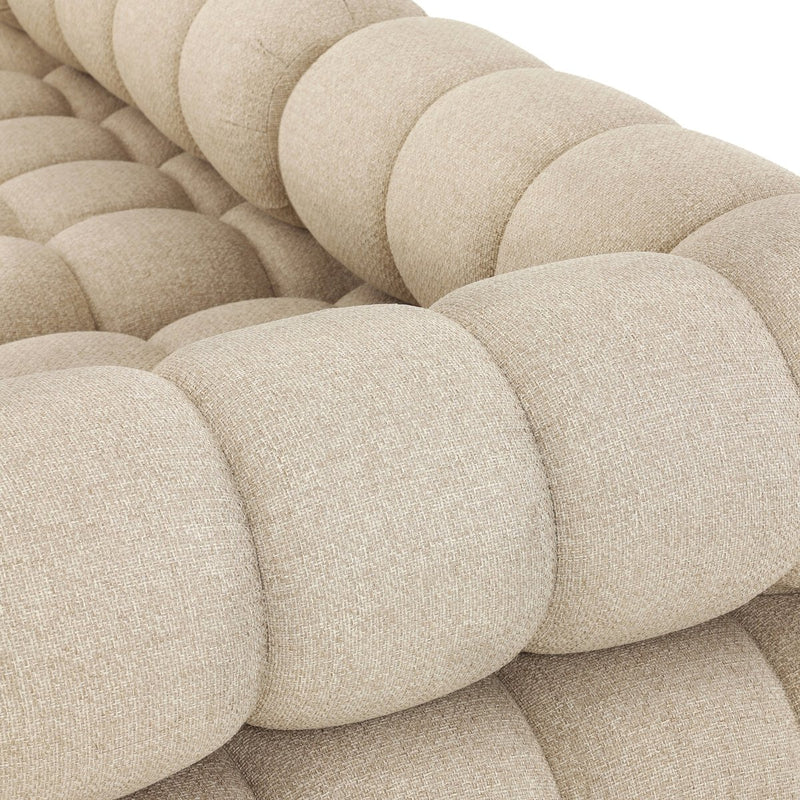 Roma Outdoor 3-Piece Sectional - Hayes Cream