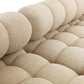 Roma Outdoor 3-Piece Sectional - Hayes Cream