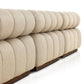 Roma Outdoor 3-Piece Sectional - Hayes Cream