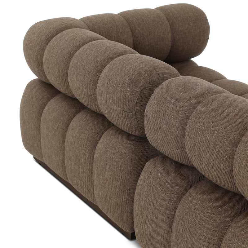 Roma Outdoor 3-Piece Sectional - Ellor Brown