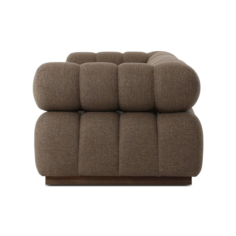 Roma Outdoor 3-Piece Sectional - Ellor Brown