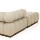 Roma Outdoor 3-Piece Sectional - Hayes Cream