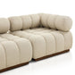 Roma Outdoor 3-Piece Sectional - Hayes Cream
