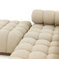 Roma Outdoor 3-Piece Sectional - Hayes Cream