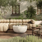 Roma Outdoor 3-Piece Sectional - Hayes Cream