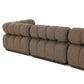 Roma Outdoor 3-Piece Sectional - Ellor Brown