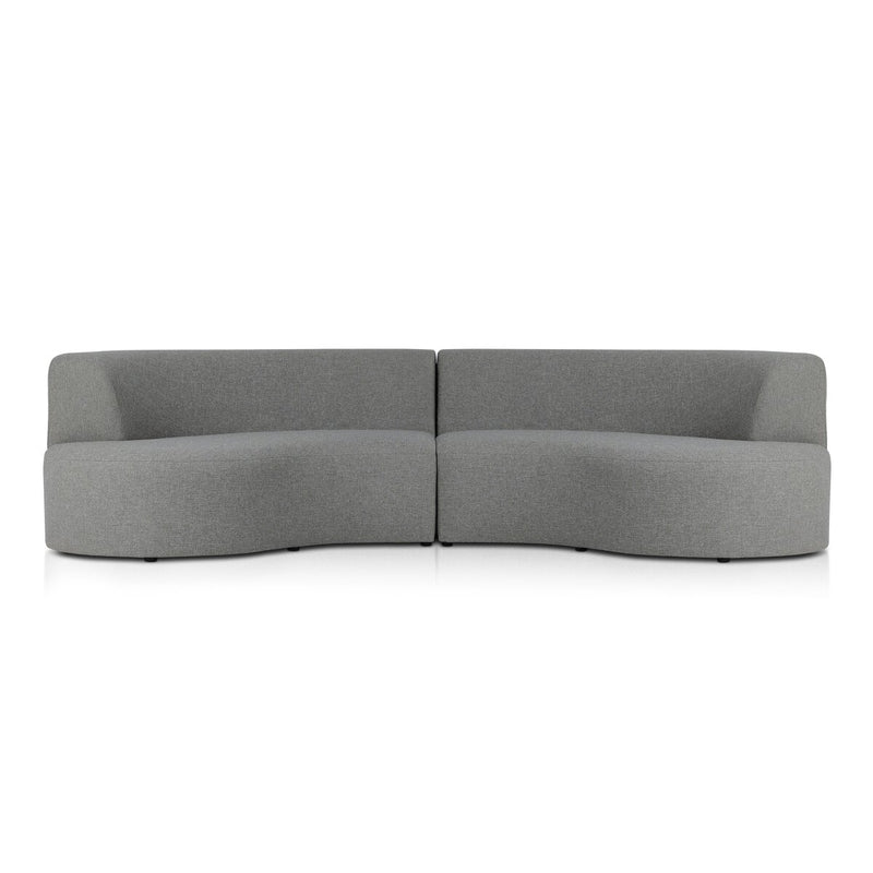 Opal Outdoor 2-Piece Sectional - Hayes Smoke