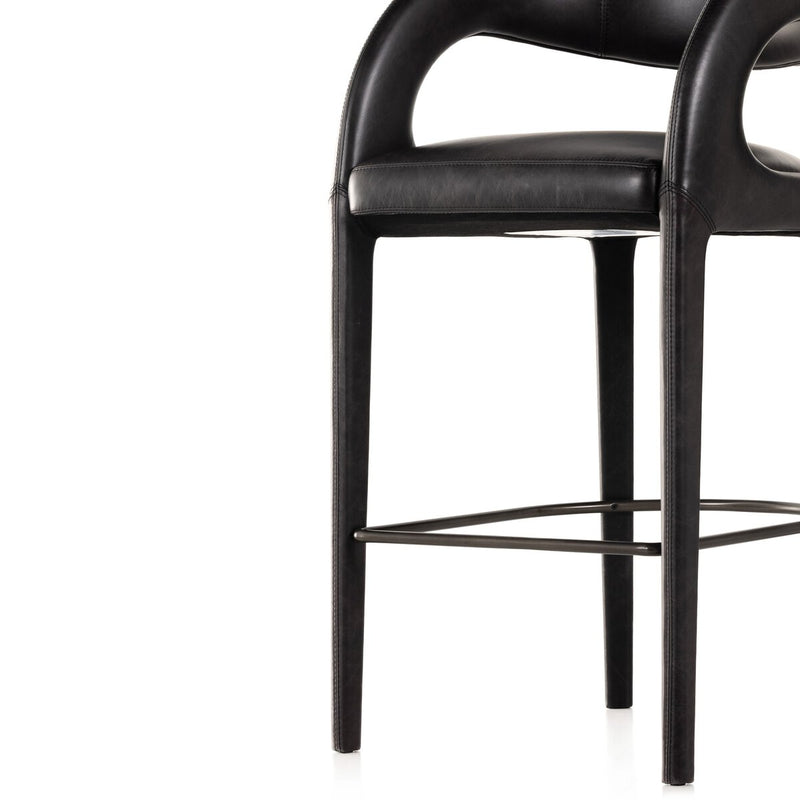Hawkins Bar + Counter Stool - Sonoma Black