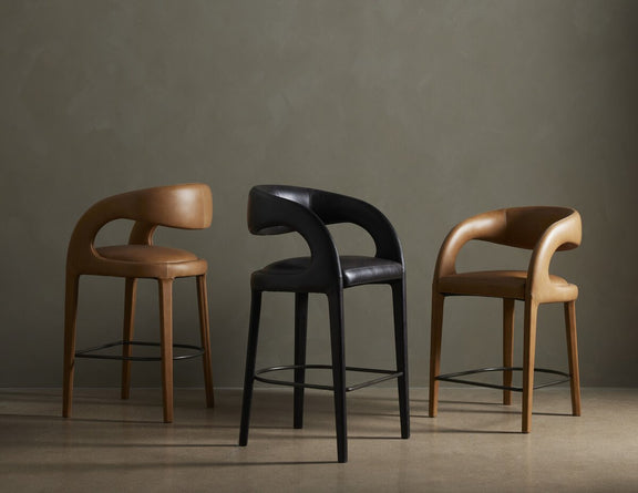 Hawkins Bar + Counter Stool - Sonoma Black