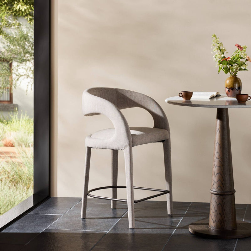 Hawkins Bar + Counter Stool - Savile Flannel