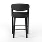 Hawkins Bar + Counter Stool - Fiqa Boucle Charcoal