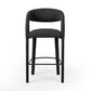 Hawkins Bar + Counter Stool - Fiqa Boucle Charcoal
