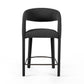 Hawkins Bar + Counter Stool - Fiqa Boucle Charcoal
