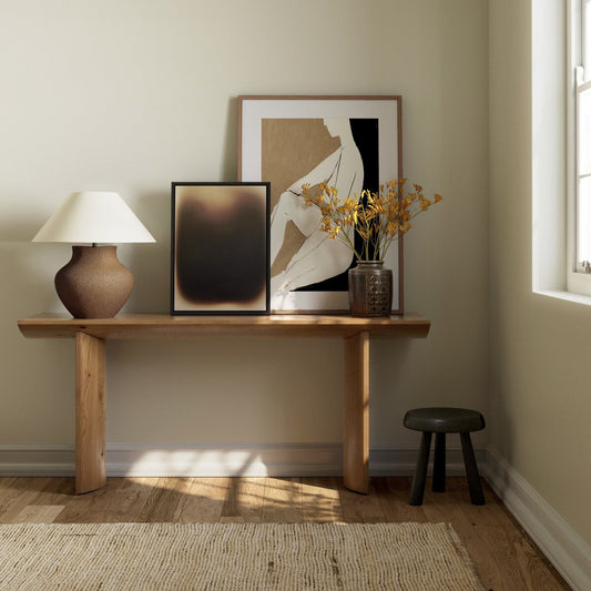 Pickford Console Table - Dusted Oak Veneer
