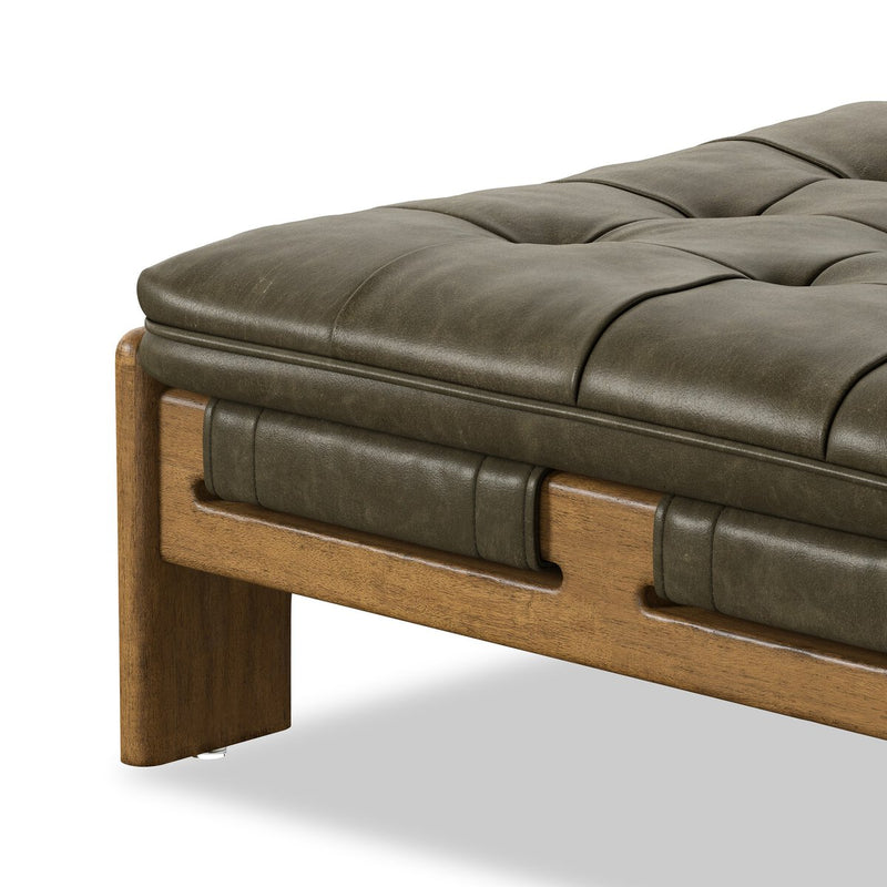 Halston Ottoman - Dulane Moss