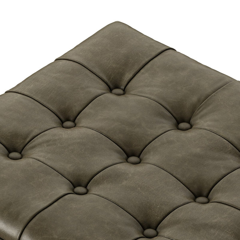 Halston Ottoman - Dulane Moss