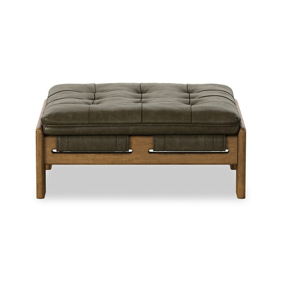 Halston Ottoman - Dulane Moss