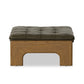 Halston Ottoman - Dulane Moss