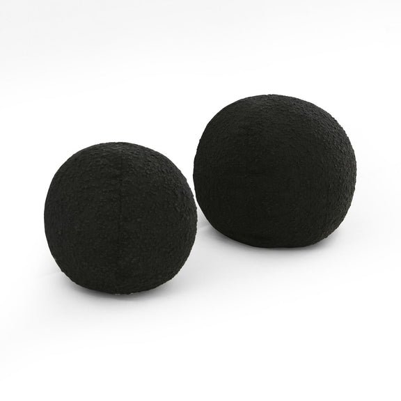 Balle Pillow, Set Of 2 - Knoll Onyx