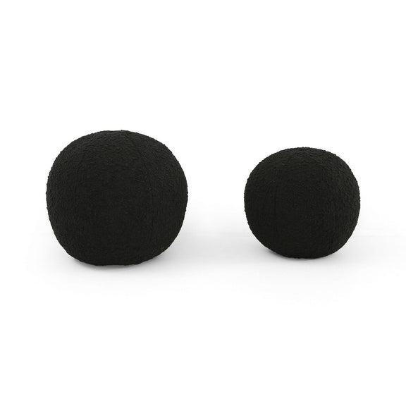 Balle Pillow, Set Of 2 - Knoll Onyx