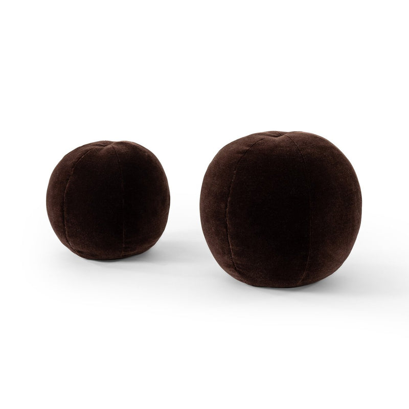 Balle Pillow, Set Of 2 - Monte Chocolate