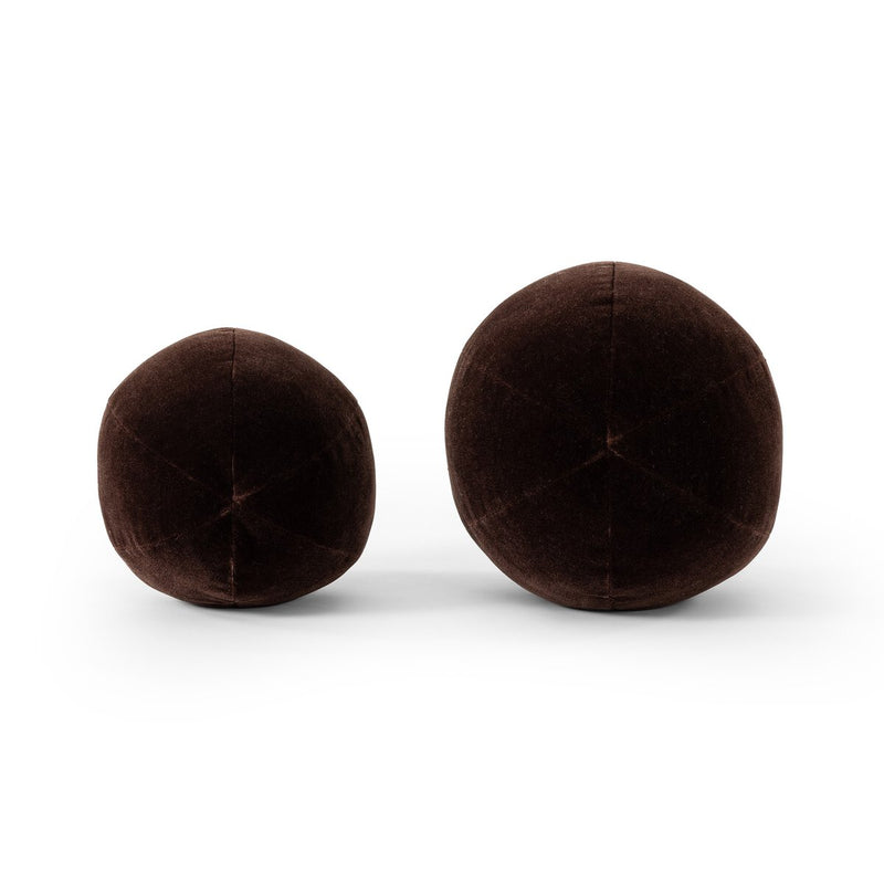 Balle Pillow, Set Of 2 - Monte Chocolate