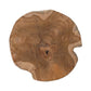 Kyra Outdoor End Table - Aged Natural Teak