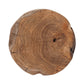 Kyra Outdoor End Table - Aged Natural Teak
