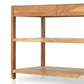 Indira Small Kitchen Island - Smoked Acacia
